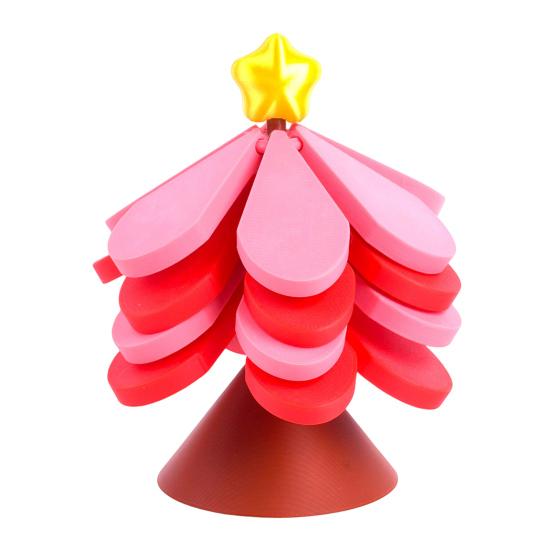 Silicone Trivets with Stand Christmas Tree Insulation Mat Festive Pot Holders for Kitchen Dining Holiday Gift Idea