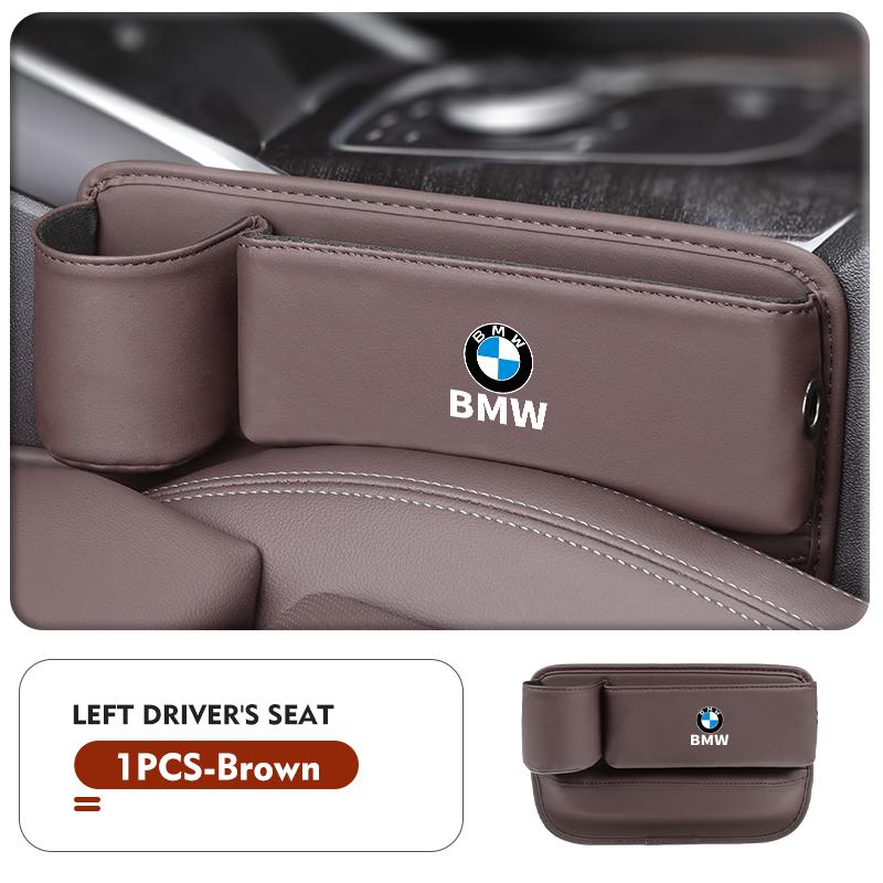 QAED6 Car Seat Gap Storage Box Door Side Seat Gap Organizer Case For BMW E87 E70 E91 E30 G20 E92 E93 E60 E46 E90 G30 E53 X1