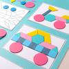 Деревянный креативный пазл из 180 деталей для сортировки по цветам для детей раннего возраста