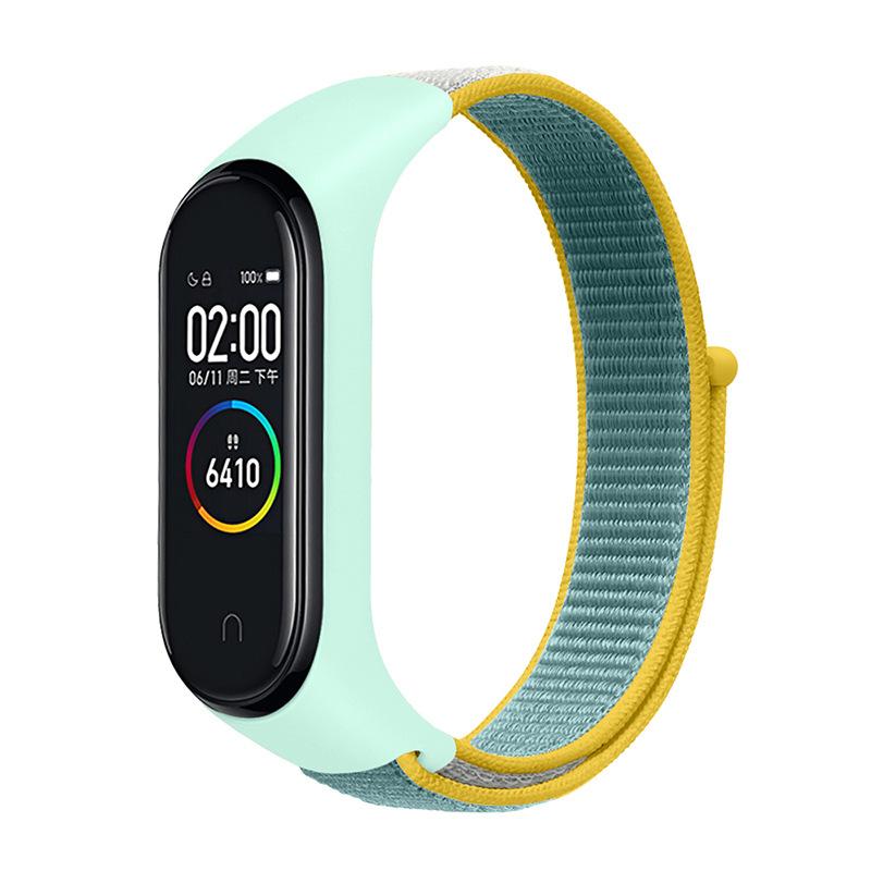 Браслет для mi Band 5, 6, 7, 8, нейлоновый ремешок для спортивных часов, ремень Pulse Correa, ремешок Miband, браслет для Xiaomi Mi Band 4, 3, браслет