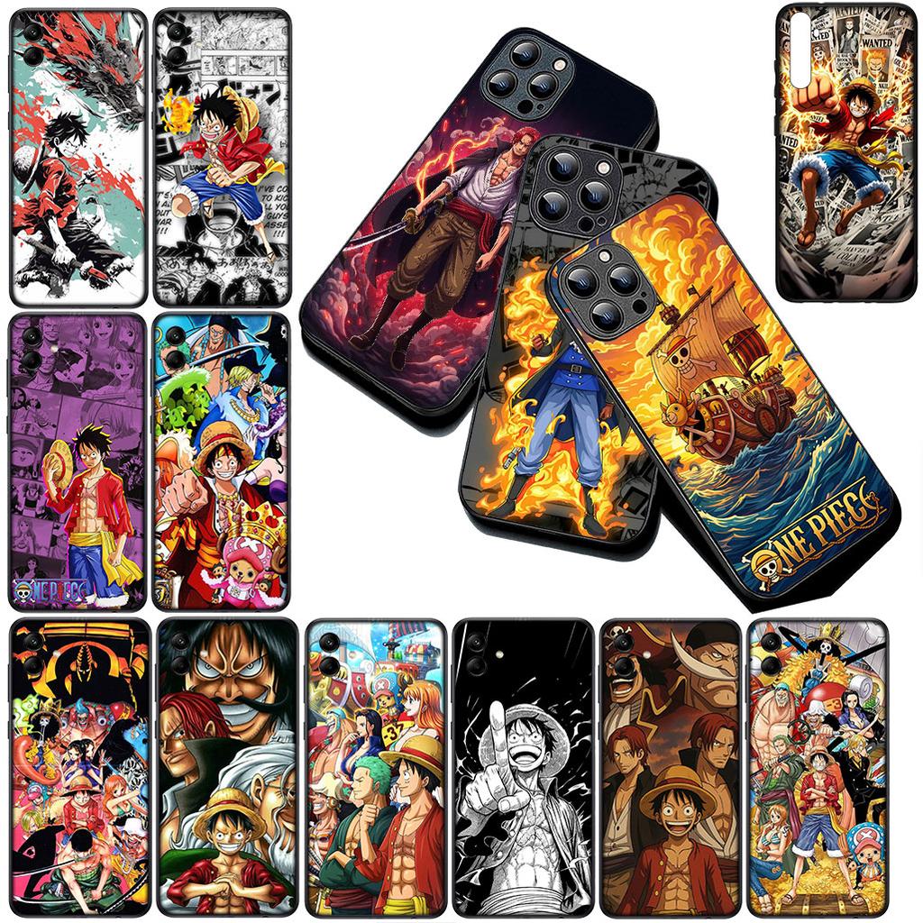 Protective Cover for Apple iPhone 12 13 Pro XS Max Mini ProMax X XR Air 13Pro Casing Phone Case Shanks Red Hair One Luffy Pieces