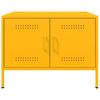 Yellow Mustard Coffee Table 68 x 50 x 50.5 cm Steel