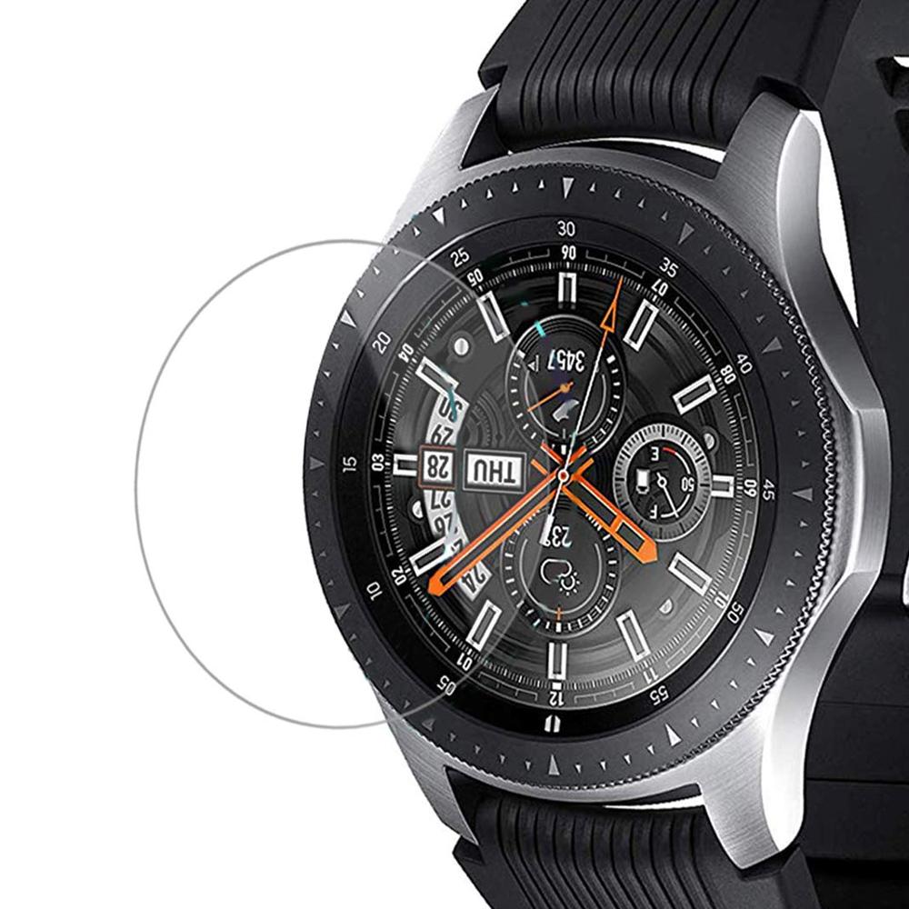 Для Galaxy Watch 46 мм 42 мм Watch3 41/45 мм Закаленное стекло для Samsung Gear S3 Classic Frontier Защитная пленка для экрана Защитные стеклянные пленки для S2 S4 Sport