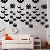 Halloween Decoration Bunting Set, Eyeball Banner Background Cloth, Cake Toppers, Birthday Party Supplies
