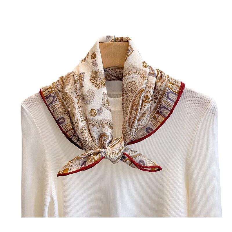 Vintage Decorative Square Scarf