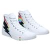 Converse All Star High 'Pride Lightning Bolt' (Unisex) White / Multi / Black Canvas Shoes 165715C