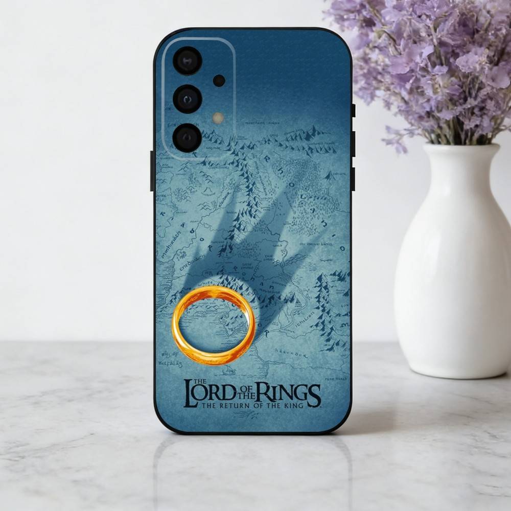 Movie T-The L-Lord-D R-Rings Phone Case For Samsung Galaxy A73,A72,A71,A70,A53,A52,A51,Soft Silicone Black Cover