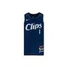 Баскетбольная майка Dri-FIT 2023-24 Los Angeles Clippers City Edition James Harden с принтом букв и круглым вырезом, унисекс, синяя DX8535-419