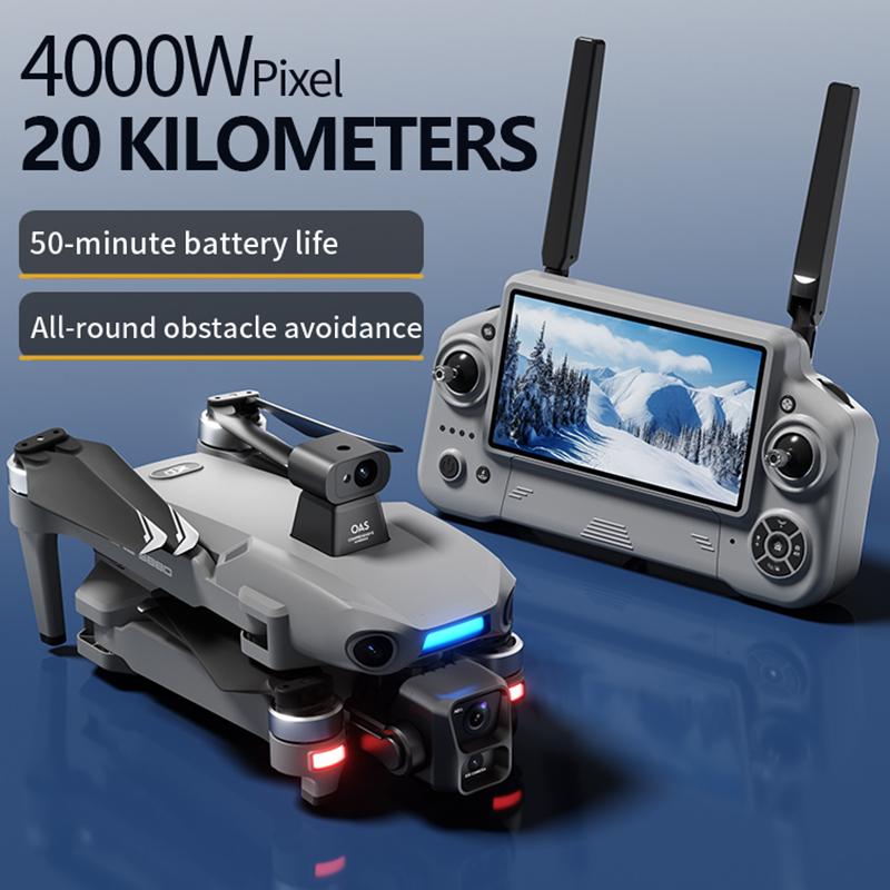 S880 GPS Drone Follow-up Shooting 3-Axis Gimbal Brushless Laser Obstacle Avoidance 5G Image Transmission Comes with Air Dropper