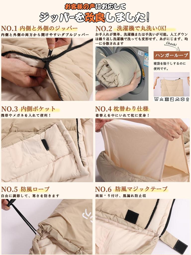 CAMDOOR 30-секундный зимний спальный конверт 320T, устойчивый к разрывам и холоду, полностью спальный в условиях катастрофы в горах в помещении, с мешком для хранения [Искусственный]