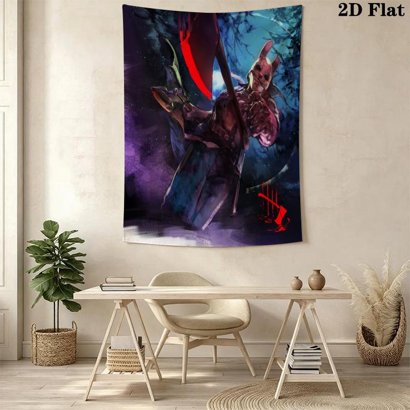 Dead Daylight Nightmarish Edition Tapestry Tapestry Fashion Print Wallmounted Background Cloth Wall Decoration Atmospheric Background Cloth