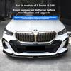 Автомобильный черный сплиттер переднего бампера, накладка решетки противотуманной фары для BMW G60 G61 520i 520d 530e 550e i5 2025-2025 Бодикиты Аксессуары