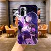 Genshin Impact Raiden Shogun Phone Case For Xiaomi 12 11T 10 9 Redmi Note 11 10 10S Pro Redmi 9 9A 8 Transparent Phone Cover