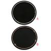 Car Cup Holder Coaster Round Waterproof Heat Insulation Rhinestone Inlaid Easy Clean Cups Mats for Ladies Men Girls