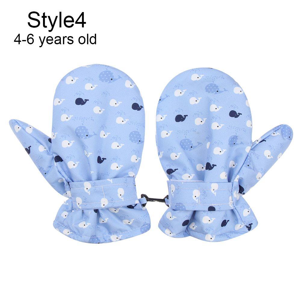 Must Kids Дети Детские лыжные перчатки Ветрозащитные водонепроницаемые варежки с длинными рукавами Сноубордические варежки