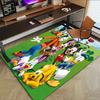 1pc Mickey Mouse Clubhouse Adventure Carpet for Playroom Bedroom Living Room Sofa Home Decor,kids Game Area Rug Non-slip Floor Mat Y72866