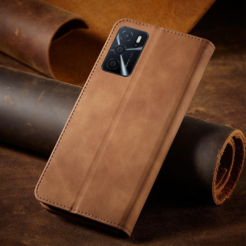 "Магнитный кожаный чехол для OPPO A17, A74 4G, A76, A78 4G и A96"