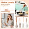 Multifunctional Silicone Kitchen Utensil, 2-in-1 Multifunctional Spatula, Can Be Used For Cooking And Serving Food (small + Large Size).