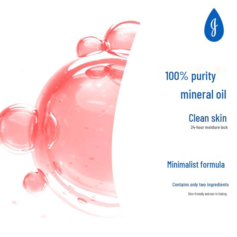 Johnson's Baby Moisturizing Oil for Newborn Massage and Skincare, Ideal for Cradle Cap and Blackheads.