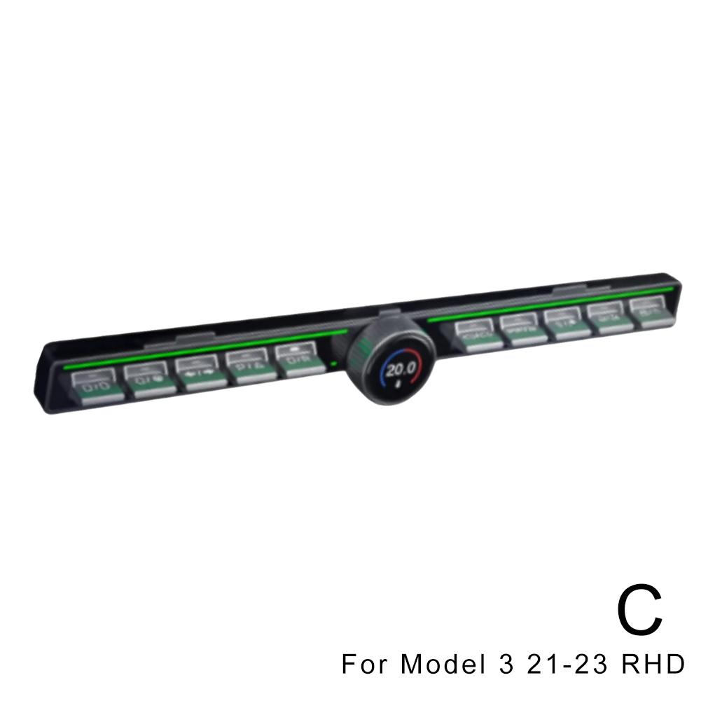 Для Tesla Центральный экран управления Физическая кнопка Правый руль 3-в-1 ЖК-ручка Оригинальная автоматическая система Многофункциональный контроллер