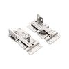 2pcs Kitchen Cabinet Tip-Out Trays Hinges Self-Closing 45 Degree Pivot Hinge for Sink Drawer Bathroom Organizers Shoe Cabinets