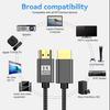 HDMI 2.1 Cable HDMI-compatible Vedio Cable 8K@60Hz 48Gbps EARC ARC HDCP High Speed Video Cable HDMI Connector Adapter for PS4 PS5 PC TV Projector