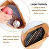 Hangnuo 2 Pack ulated Brown Paper Lunch Bags Reble, Retro Lunch Sacks for Adults Work Office, Brown Paper - 7.8 x 5.9 x 11.8 inches