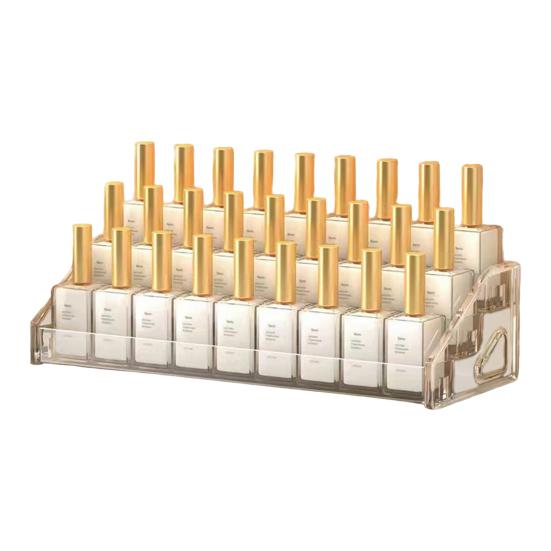 Органайзер для лака для ногтей, акриловая стойка для дисплея, прозрачный дизайн, многоцелевой органайзер для солнцезащитных очков, держатель для эфирных масел