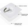 20pcs Clear Adhesive Hook Stickers Bathroom Wall Hooks Waterproof Towel Rack for Bedroom Bathroom Kitchen Ceiling Hanging Bathrobe