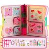 Дневник принцессы для девочек, игрушка с замком, точилка для карандашей, ластик, наклейка, образовательные принадлежности, игрушка в подарок для девочек 3, 14 лет