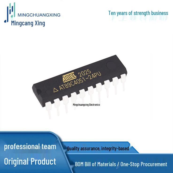 AT89C4051-24PU DIP20 Новая Интегральная Схема IC В Наличии