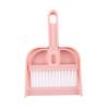 Mini Broom Dustpan Set Compact Lightweight with Hanging Hole Soft Durable Bristle Scratch-free Cleaning Tools Hamster Small Pet Supplies