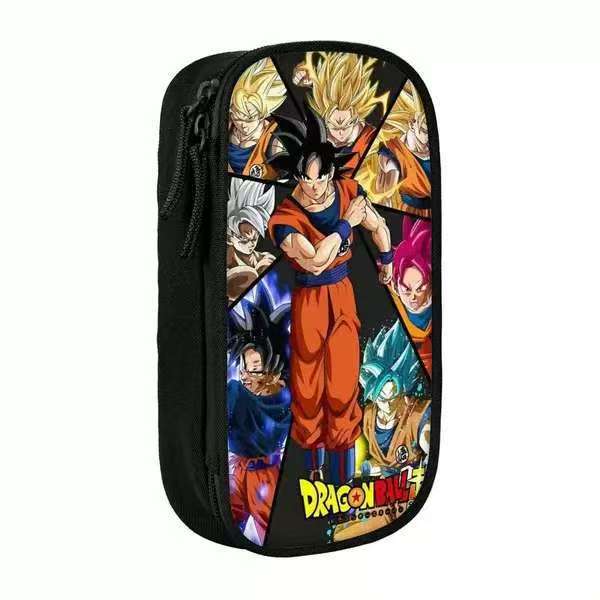 Пенал Dragonball однослойный вертикальный квадратный детский пенал из полиэстера