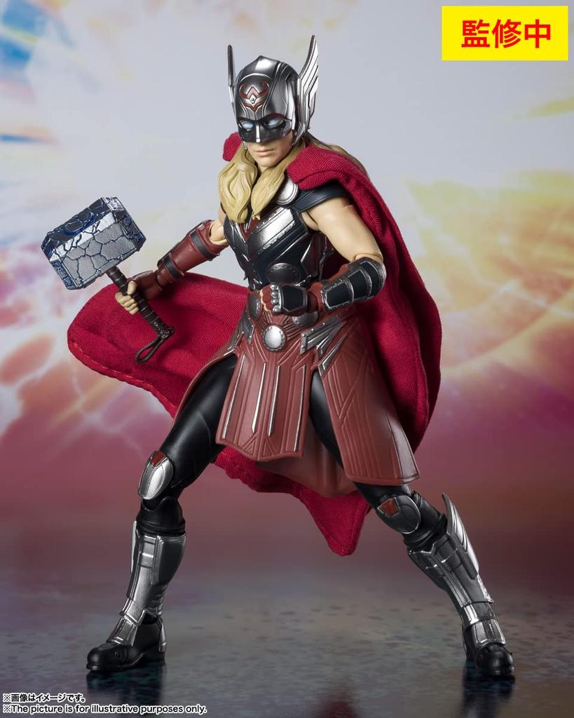 TAMASHII NATIONS MARVEL Джейн Фостер 145 мм окрашенная подвижная фигурка SHFiguarts (Тор/Любовь и Гром) приблизительно. АБС&ПВХ&Ткань