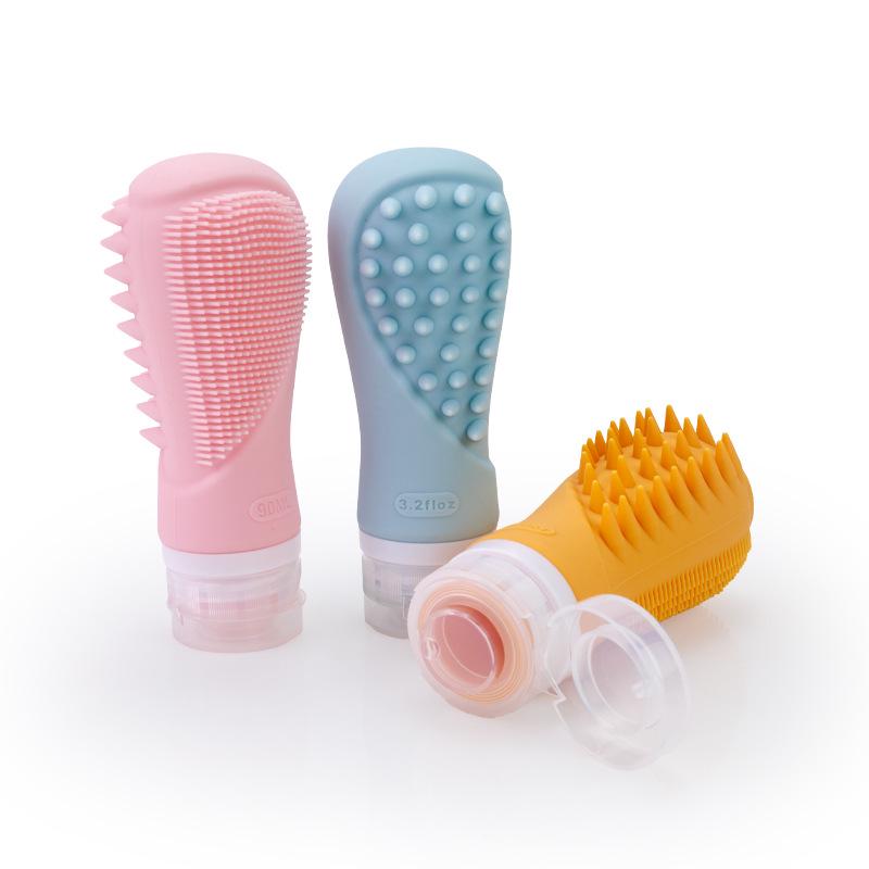 Самые продаваемые многофункциональные силиконовые дорожные бутылочки для шампуня и ухода за кожей — портативные, многоразовые, пустые контейнеры