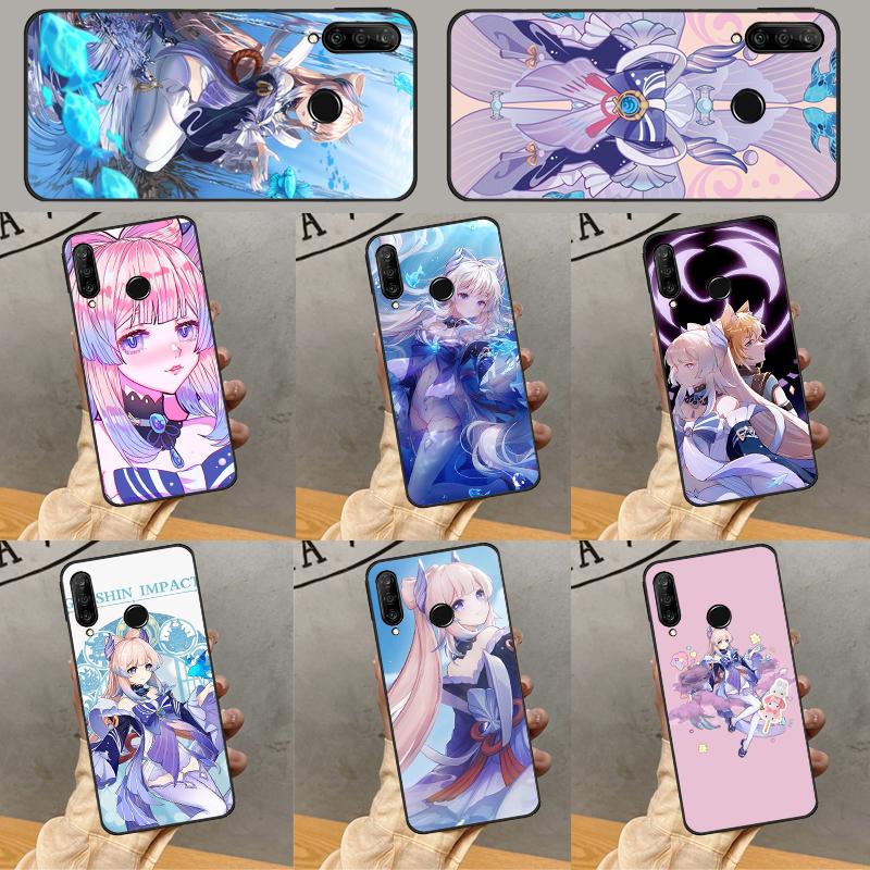Сэнгономия Кокоми Genshin Impact Для Huawei P20 P40 Lite P60 P30 Pro Nova 5T 9 10 SE 12s 12i 11i Y90 Y70 Y60 Y61 Y72 Y91 Чехол