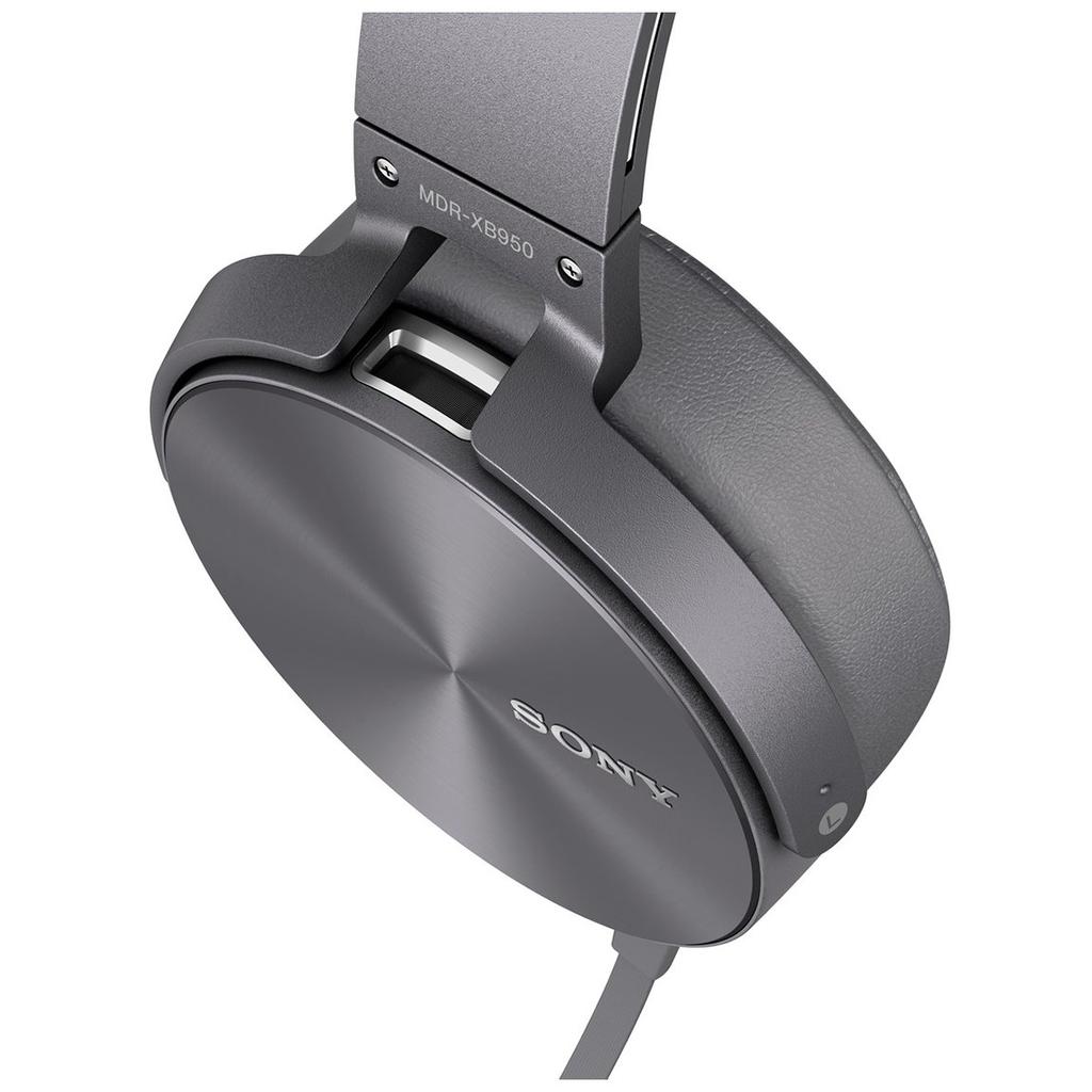Sony Наушники Закрытые Складные Серые H MDR-XB950 MDR-XB950