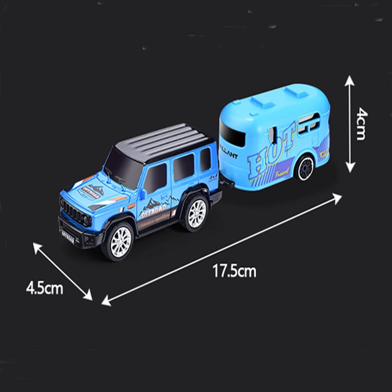 Ребенок 1: 64 Мини-радиоуправляемая машина с двойным режимом Детская игрушечная машина Зарядка Беспроводная Симуляция Сплав Внедорожник RC Подарок Мальчик
