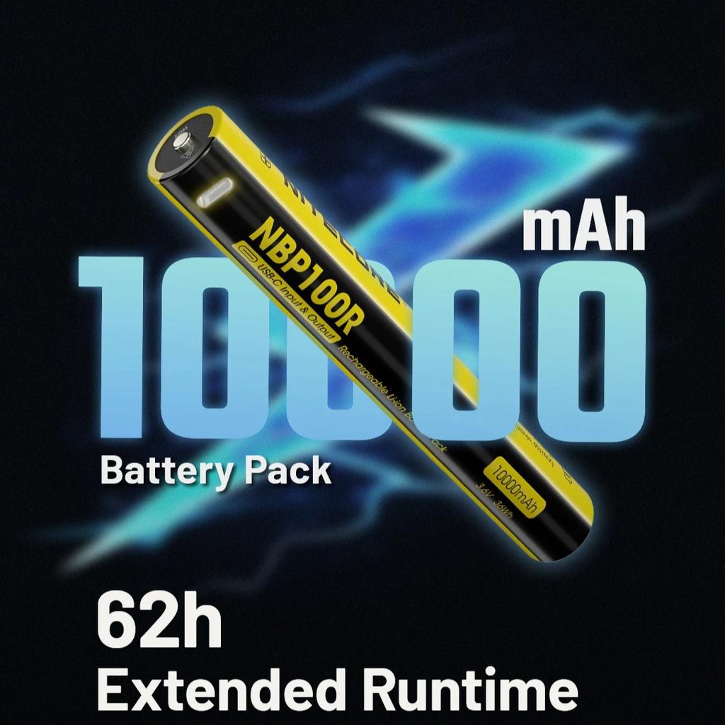 NITECORE MH40 Pro Flashlight 3500 Lumens Trouch Ultra Bright Long Range Hunting Flashlamp Included Wireless Remote Switch