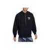 Dri-Fit Trail Logo Outdoor Quick-Dry Knitted Running Hoodie Men Hoodies Black Mountain-White HF0339-010