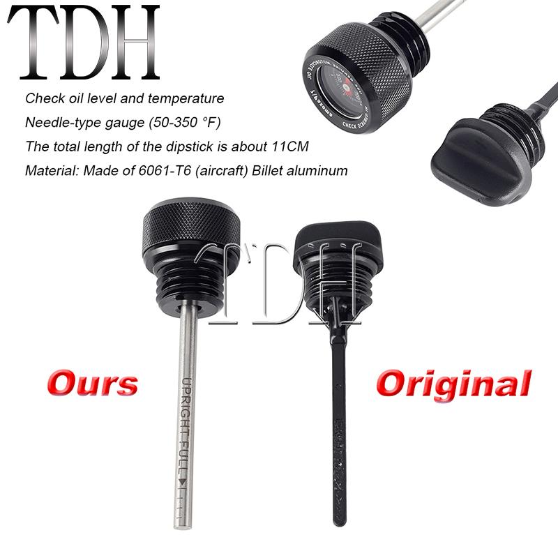 Motorcycle Engine Oil Dipstick Temperature Meter Gauge For Harley Pan America 1250 Sportster S RH 1250S Nightster 975 RH975 21+