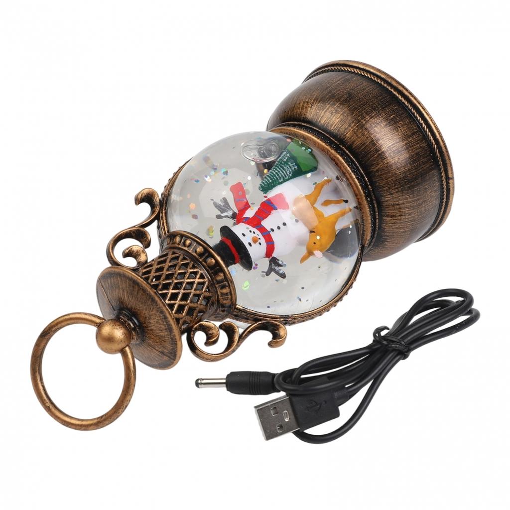 Рождественский водный фонарь, снежный шар, украшение, уютная атмосфера