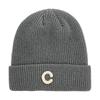 C Mens Pattern Knitted Hat Plain Solidcolor Windproof Cold Outdoor Autumn Winter