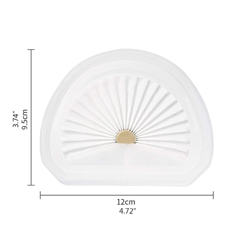 4 Pieces Hand Vacuum Filter for Black and Decker VLPF10 Replacement Filter and Hand Vacuum