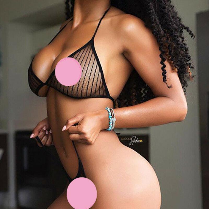 Женское сетчатое прозрачное эротическое белье, сексуальный бюстгальтер, стринги, нижнее белье, одежда для сна Babydoll