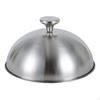 Basting Cover, Cheese Melting Dome Barbecue Tool Stainless Steel Melt Lid Griddle for Grilling
