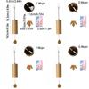 Hand Cranked Musical Windchime Antique Blessing Bell Landscape Decor Bamboo Wind Chimes  Garden