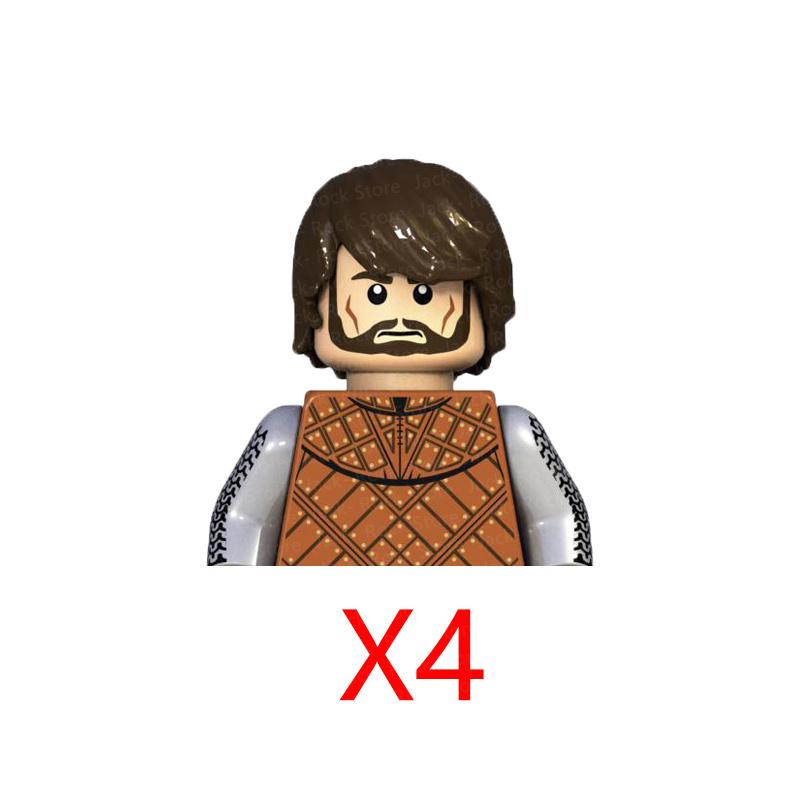 Военные Строительные Блоки Фигурки Солдат Подарки Игрушки Серия Кино Фантастика Средневековый Рыцарь Легион Оружие Щит Флаг MOC