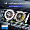 Car Aromatherapy Diffuser Dual Mode Car Air Freshener Hub-rotating Aromatherapy Diffuser For Automotive Perfume Fragrance