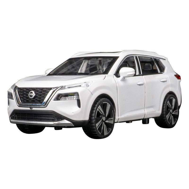 1/32 Nissan X-TRAIL SUV Модель автомобиля из литого металла Внедорожники Модель автомобиля Звук и свет Моделирование Детские игрушки Подарки